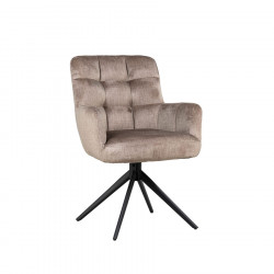 Benno Swivel Dining Chair Taupe